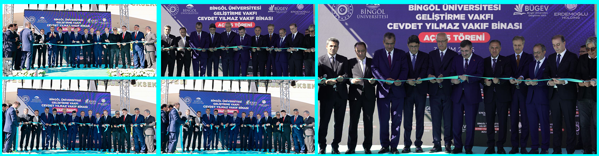 Bingöl Üniversitesi Geliştirme Vakfı – Cevdet Yılmaz Vakıf Binası Açılış Töreni